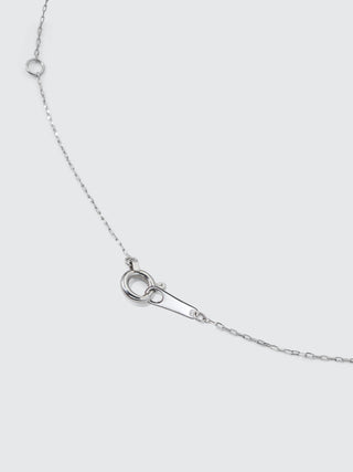 Three Diamond Station Necklace | Platinum 950