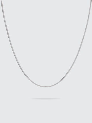 Classic Herringbone Snake Chain | 18K Yellow Gold
