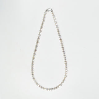 Japanese Blue Rose Akoya Pearl Strand Necklace