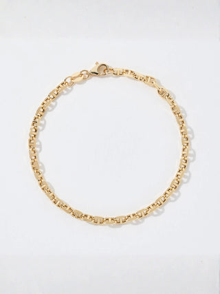 Classic Anchor Link Bracelet | 18K Yellow Gold